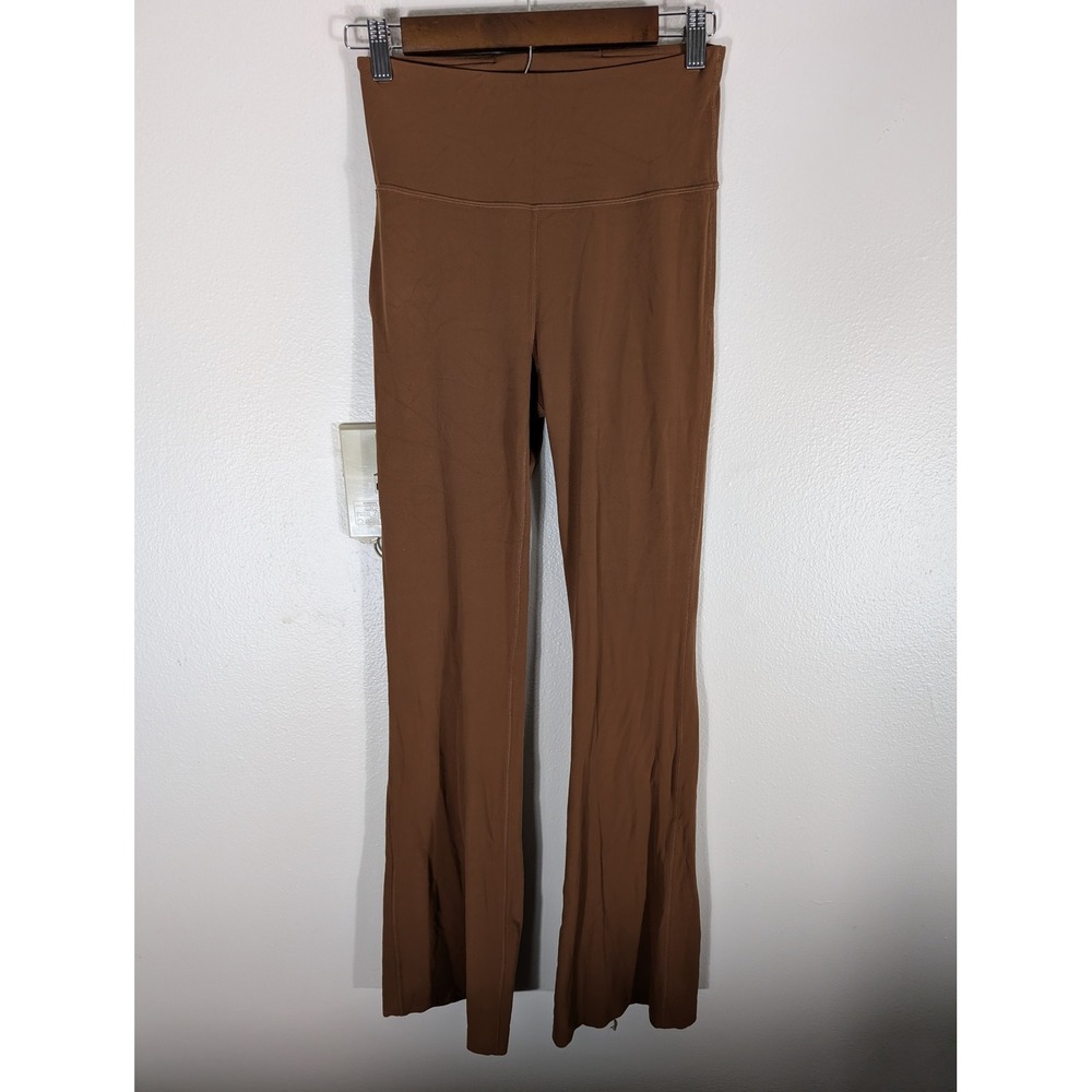 Lululemon Groove Pant Flare Super High-Rise Brown Nulu Yoga Leggings